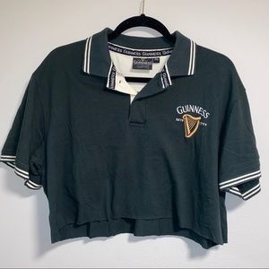 Guinness Beer Cropped Polo